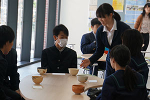 速水流茶道部によるお点前