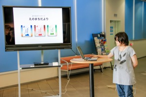 ギャラリートークの様子