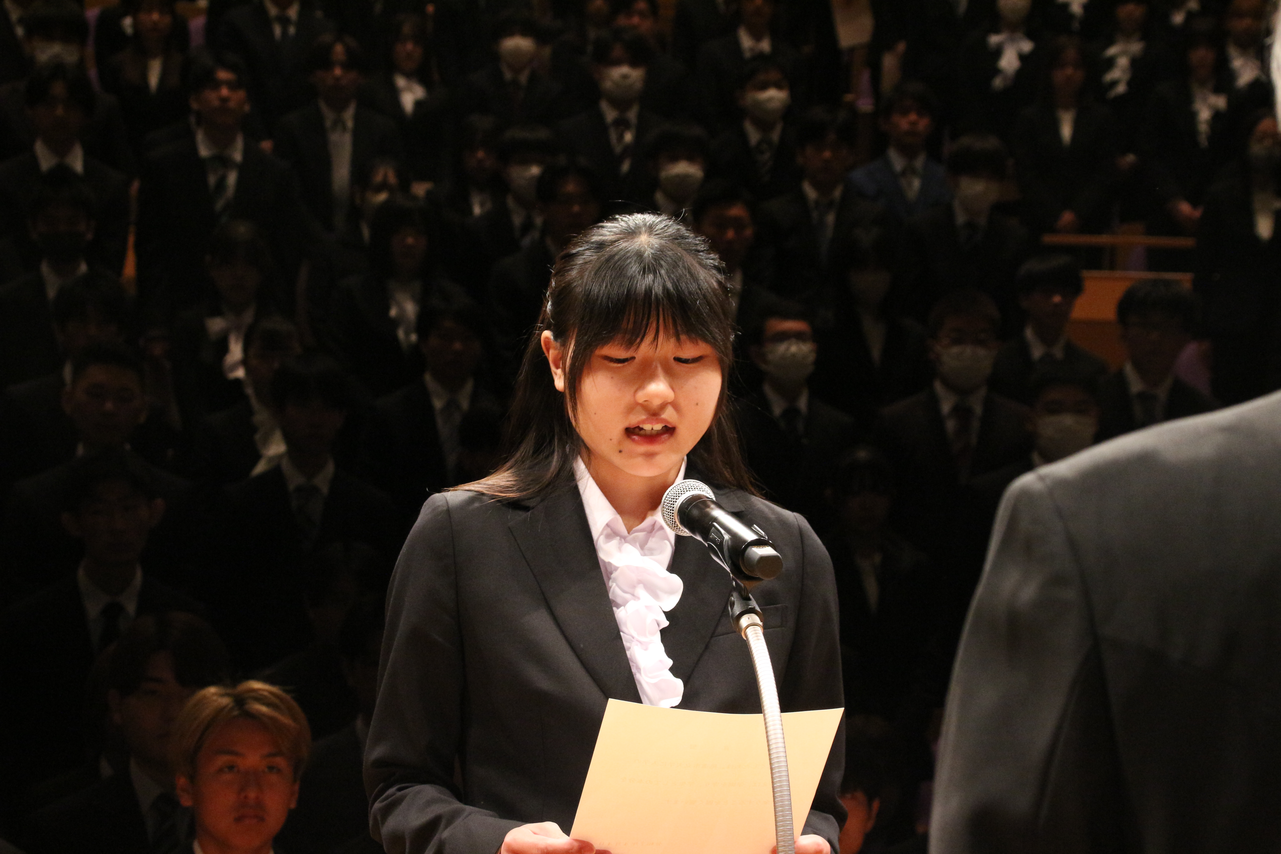 宣誓（学部）