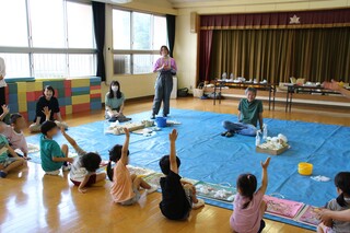 三成幼稚園での造形活動6